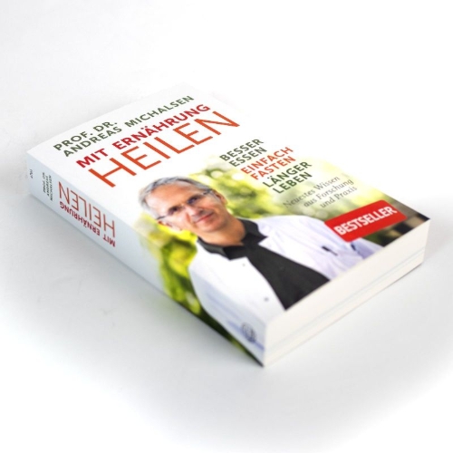 Buchcover und Innenansicht für das Buch: Mit Ernährung heilen
