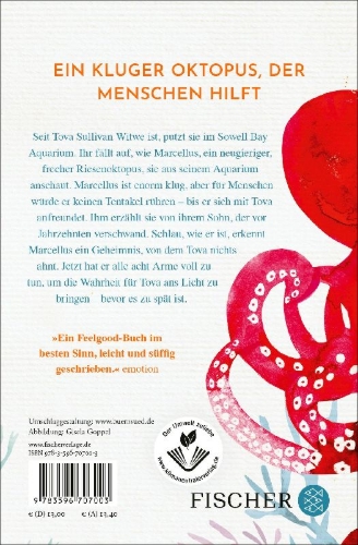 Buchcover und Innenansicht für das Buch: Remarkably Bright Creatures