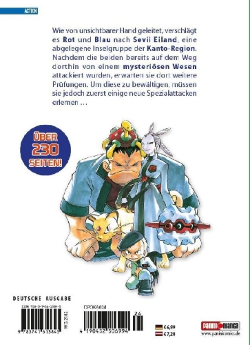 Buchcover und Innenansicht für das Buch: Pokémon - Die ersten Abenteuer