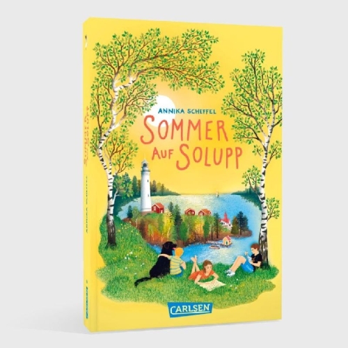Buchcover und Innenansicht für das Buch: Sommer auf Solupp