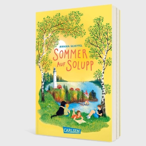 Buchcover und Innenansicht für das Buch: Sommer auf Solupp