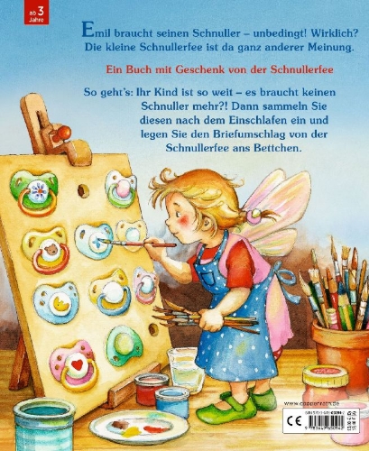 Buchcover und Innenansicht für das Buch: Die kleine Schnullerfee