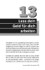 Buchcover und Innenansicht für das Buch: 21 Dinge über deine Finanzen, die du wissen solltest