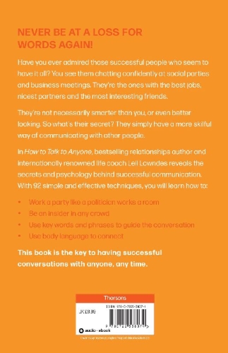Buchcover und Innenansicht für das Buch: How to Talk to Anyone