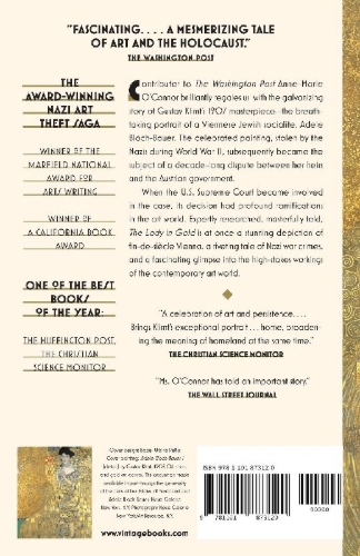 Buchcover und Innenansicht für das Buch: The Lady in Gold