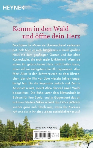 Buchcover und Innenansicht für das Buch: Das Glück zwischen den Bäumen