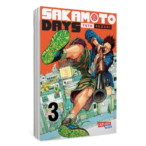 Buchcover und Innenansicht für das Buch: Sakamoto Days