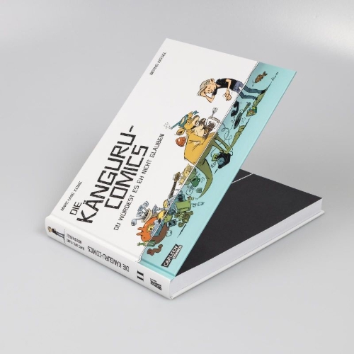Buchcover und Innenansicht für das Buch: Die Känguru-Comics 2: Du würdest es eh nicht glauben
