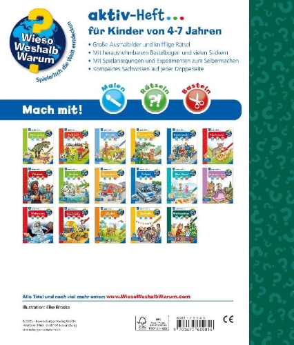 Buchcover und Innenansicht für das Buch: Wieso? Weshalb? Warum? aktiv-Heft - Weihnachten