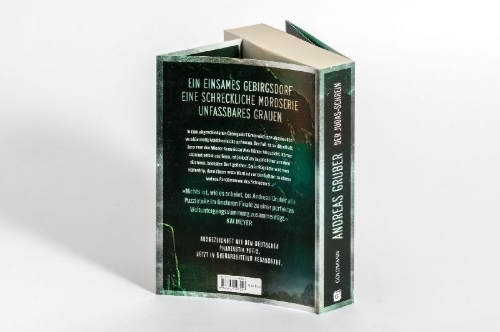 Buchcover und Innenansicht für das Buch: Der Judas-Schrein