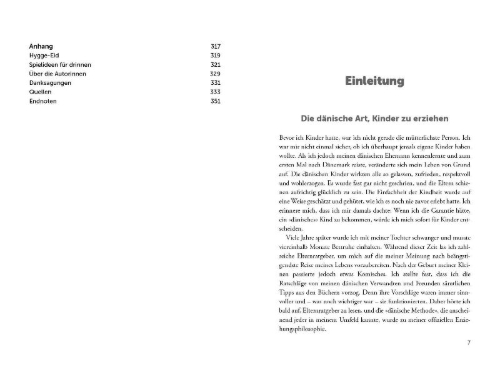 Buchcover und Innenansicht für das Buch: Das dänische Glücks-Prinzip für Familien