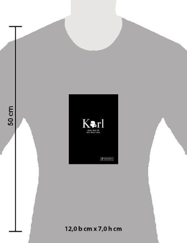 Buchcover und Innenansicht für das Buch: Karl und wie er die Welt sah