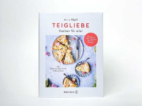 Buchcover und Innenansicht für das Buch: Teigliebe