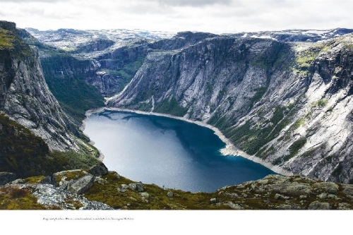 Buchcover und Innenansicht für das Buch: Norwegen