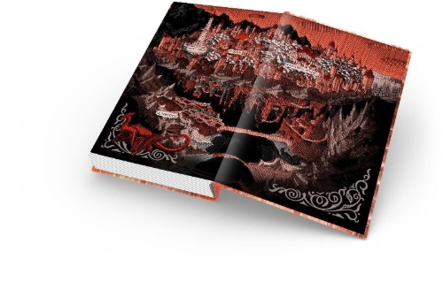 Buchcover und Innenansicht für das Buch: Dragon Cursed