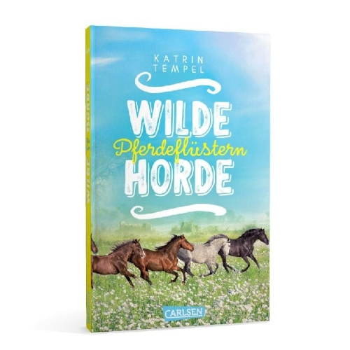Buchcover und Innenansicht für das Buch: Wilde Horde 2: Pferdeflüstern