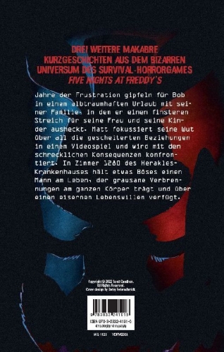 Buchcover und Innenansicht für das Buch: Five Nights at Freddy's: Fazbear Frights 5 - Bunny Call