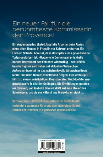 Buchcover und Innenansicht für das Buch: Madame le Commissaire und die Mauer des Schweigens