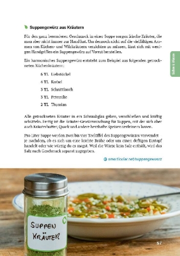 Buchcover und Innenansicht für das Buch: Selber machen statt kaufen - Küche - 3. Auflage, aktualisierte, erweiterte Ausgabe