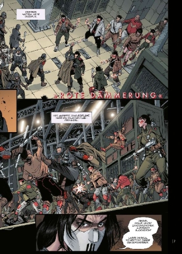 Buchcover und Innenansicht für das Buch: Teenage Mutant Ninja Turtles: The Last Ronin II - Re-Evolution