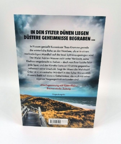 Buchcover und Innenansicht für das Buch: Dünenrache