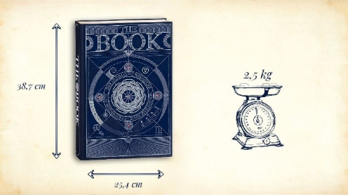 Buchcover und Innenansicht für das Buch: THE BOOK