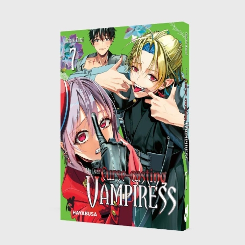 Buchcover und Innenansicht für das Buch: Boku no Noroi no Kyuketsuki