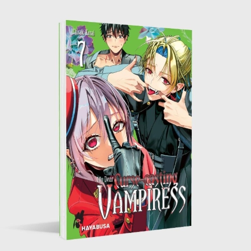 Buchcover und Innenansicht für das Buch: Boku no Noroi no Kyuketsuki