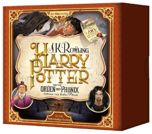 Buchcover und Innenansicht für das Buch: Harry Potter and the Order of the Phoenix
