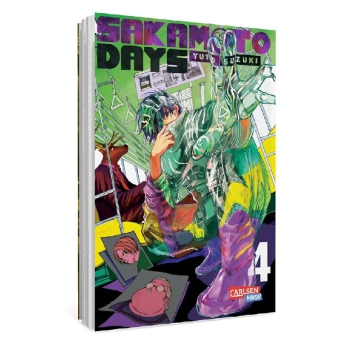 Buchcover und Innenansicht für das Buch: Sakamoto Days
