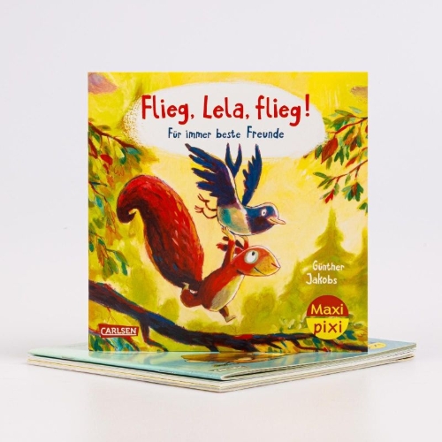 Buchcover und Innenansicht für das Buch: Maxi-Pixi-4er-Set 126: Kleine Tiere - große Gefühle (4x1 Exemplar)