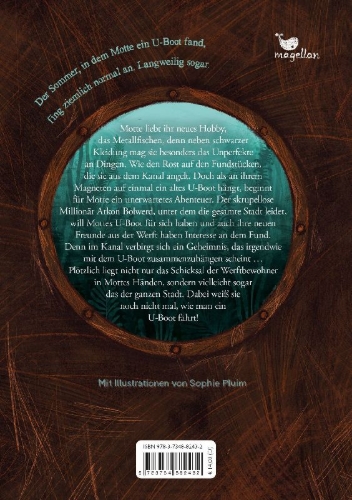 Buchcover und Innenansicht für das Buch: Mot en de Metaalvissers