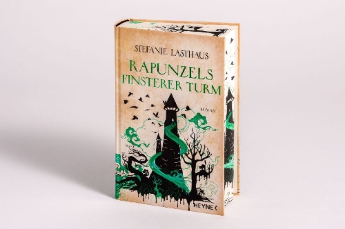 Buchcover und Innenansicht für das Buch: Rapunzels finsterer Turm