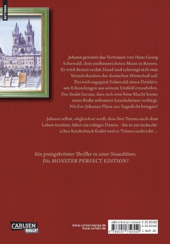 Buchcover und Innenansicht für das Buch: Monster Perfect Edition 4