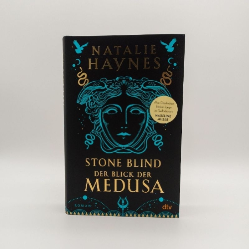 Buchcover und Innenansicht für das Buch: STONE BLIND - Der Blick der Medusa