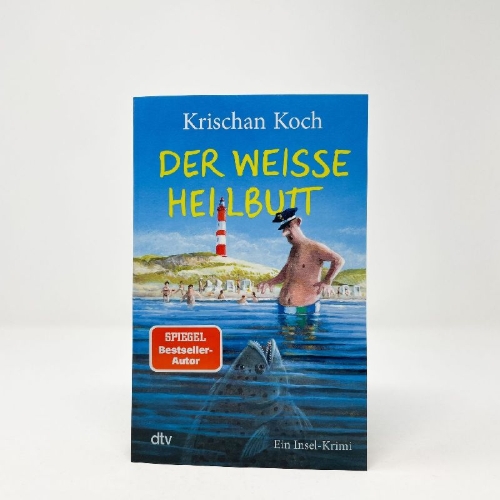 Buchcover und Innenansicht für das Buch: Der weiße Heilbutt