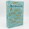Buchcover und Innenansicht für das Buch: Über dem Meer tanzt das Licht