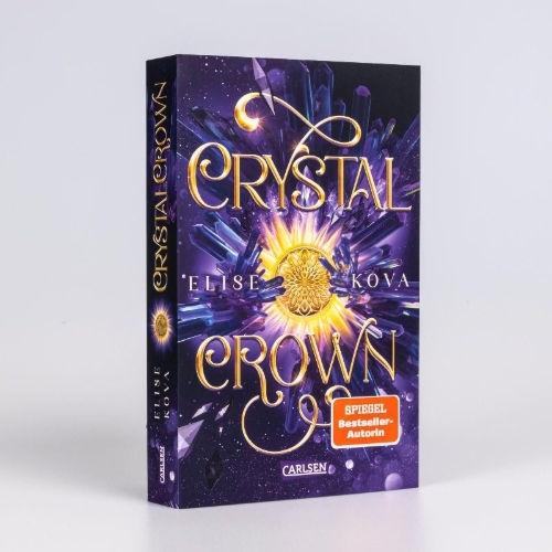 Buchcover und Innenansicht für das Buch: Crystal Crowned
