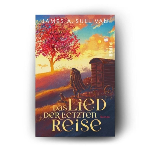 Buchcover und Innenansicht für das Buch: Das Lied der letzten Reise
