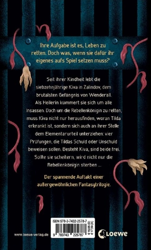 Buchcover und Innenansicht für das Buch: Prison Healer (Band 1) - Die Schattenheilerin