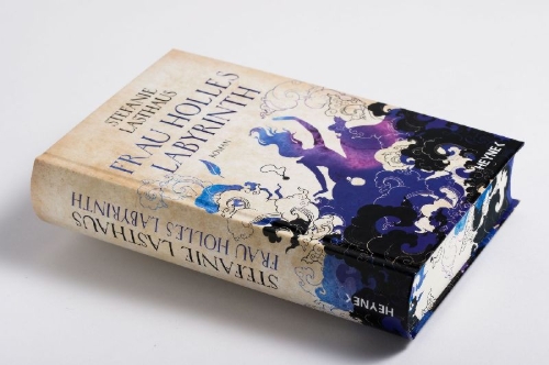 Buchcover und Innenansicht für das Buch: Frau Holles Labyrinth