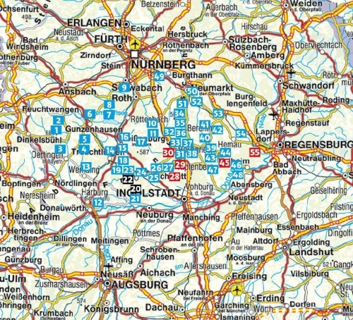 Buchcover und Innenansicht für das Buch: Altmühltal