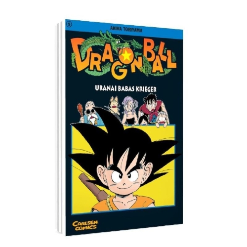 Buchcover und Innenansicht für das Buch: Dragon Ball 09. Uranai Babas Krieger