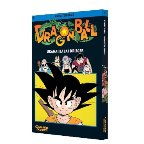Buchcover und Innenansicht für das Buch: Dragon Ball 09. Uranai Babas Krieger