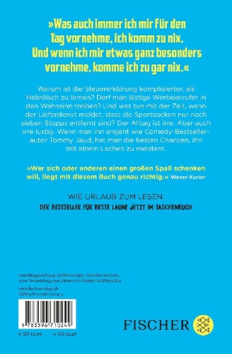 Buchcover und Innenansicht für das Buch: Komm zu nix - Nix erledigt und trotzdem fertig
