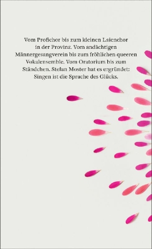 Buchcover und Innenansicht für das Buch: Vom Glück, im Chor zu singen