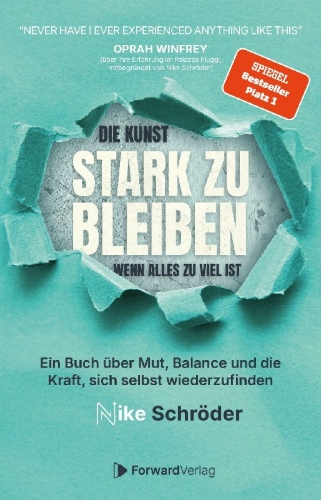 Buchcover und Innenansicht für das Buch: Die Kunst, stark zu bleiben, wenn alles zu viel ist