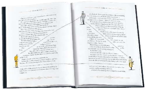 Buchcover und Innenansicht für das Buch: Der große Gatsby