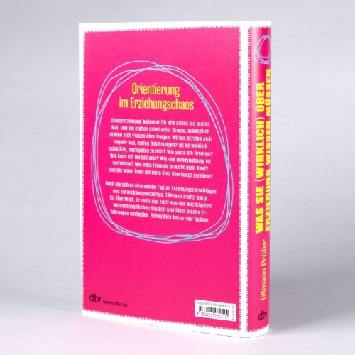 Buchcover und Innenansicht für das Buch: Was Sie (wirklich) über Erziehung wissen müssen