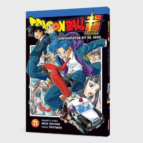 Buchcover und Innenansicht für das Buch: Dragon Ball Super